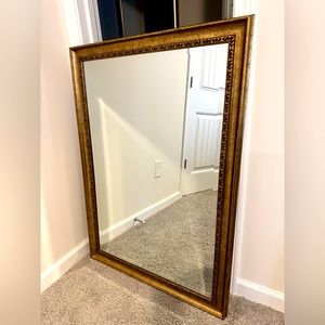 Bronze frame mirror